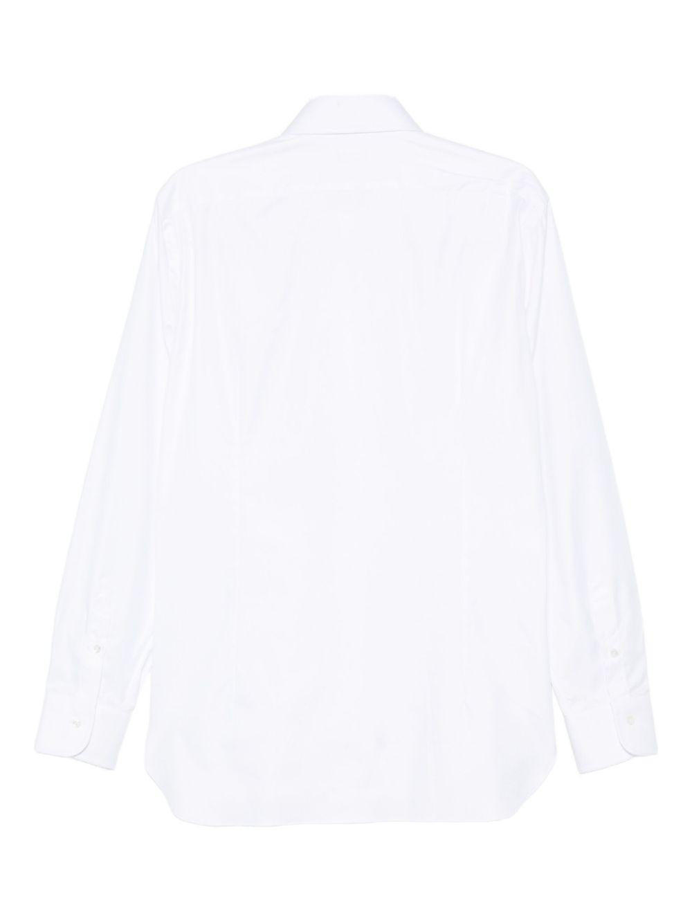 BARBA Camicia bianca button down 