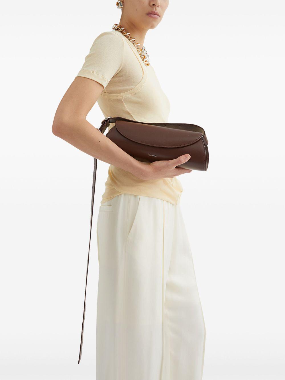 JIL SANDER Borsa a spalla 'Cannolo' piccola 
