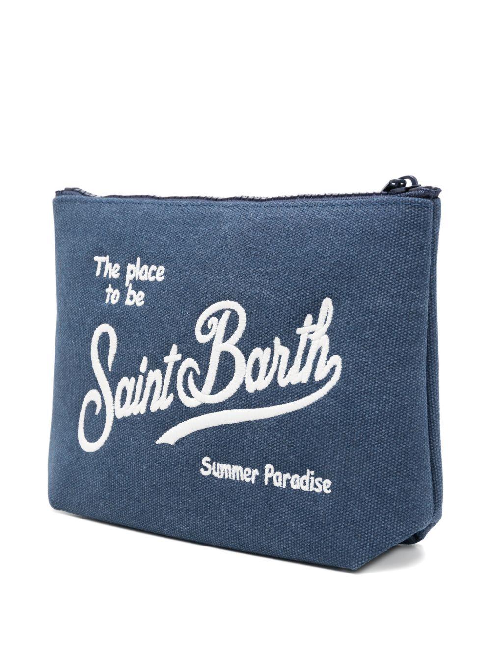 MC2 SAINT BARTH Pochette clutch bag Alina blu 