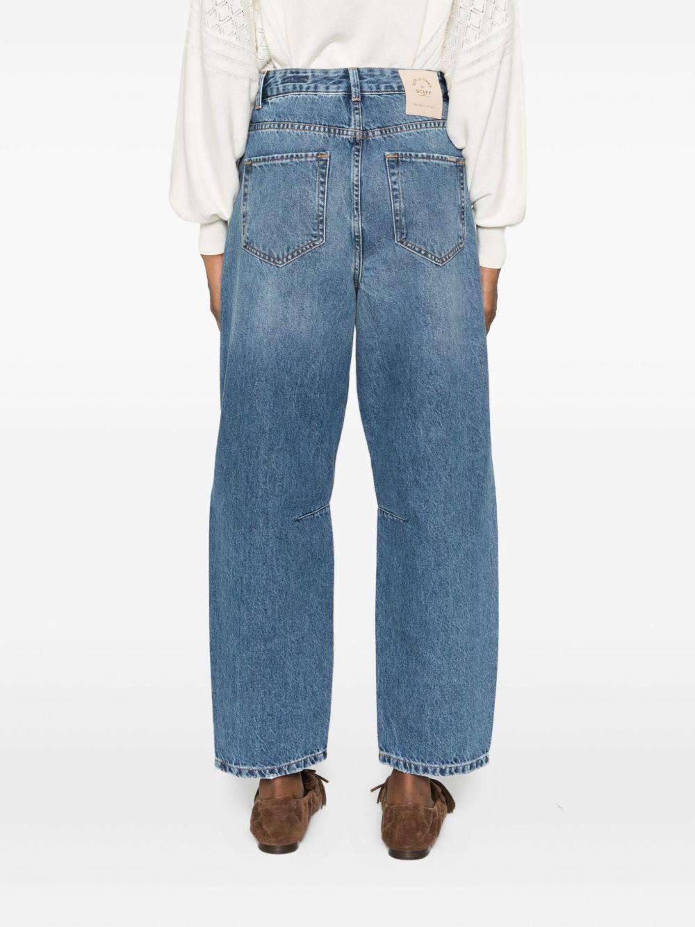 STAFF Jeans denim Rosa in cotone blu 