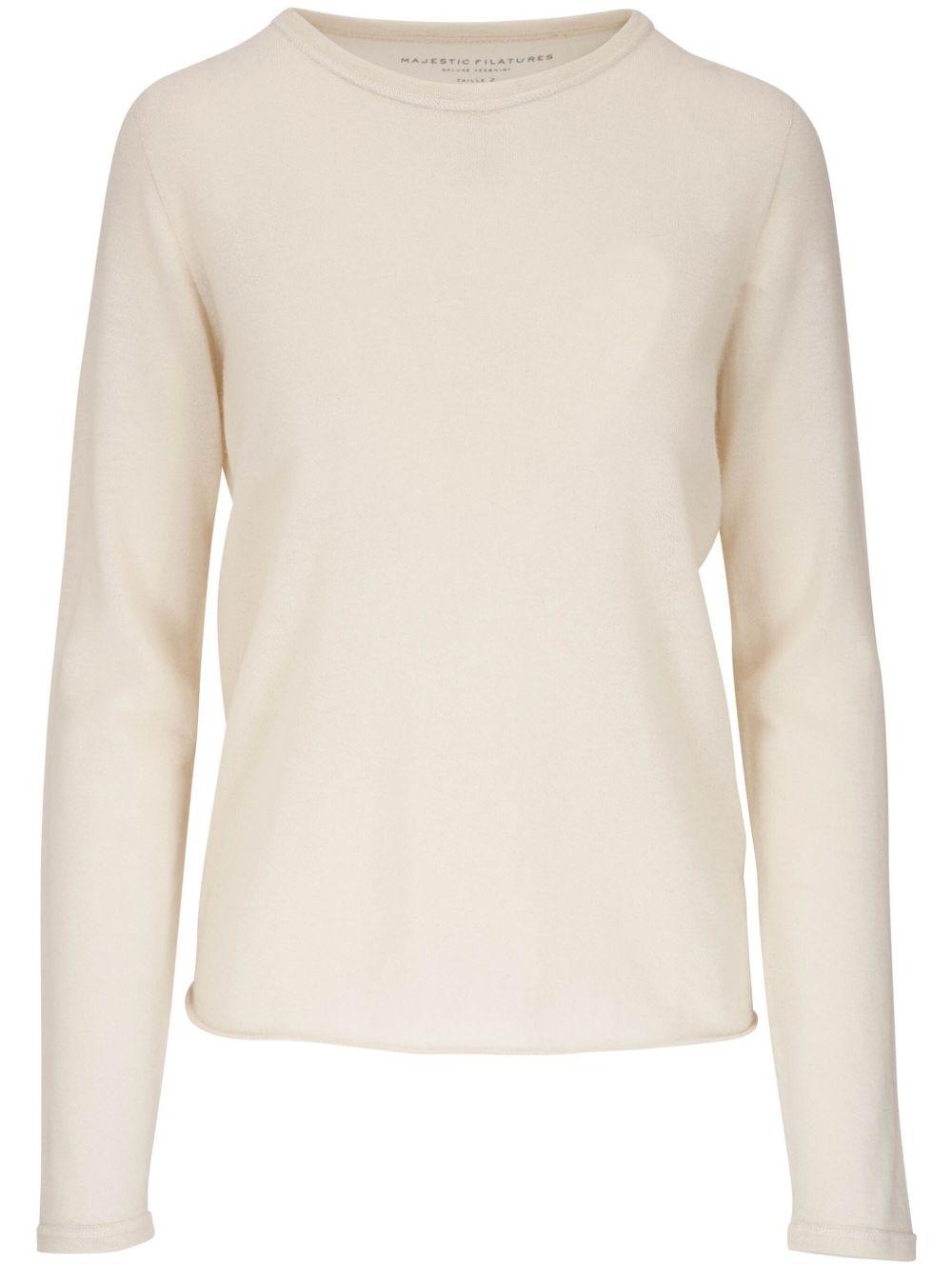 MAJESTIC FILATURES Maglia girocollo in cashmere 