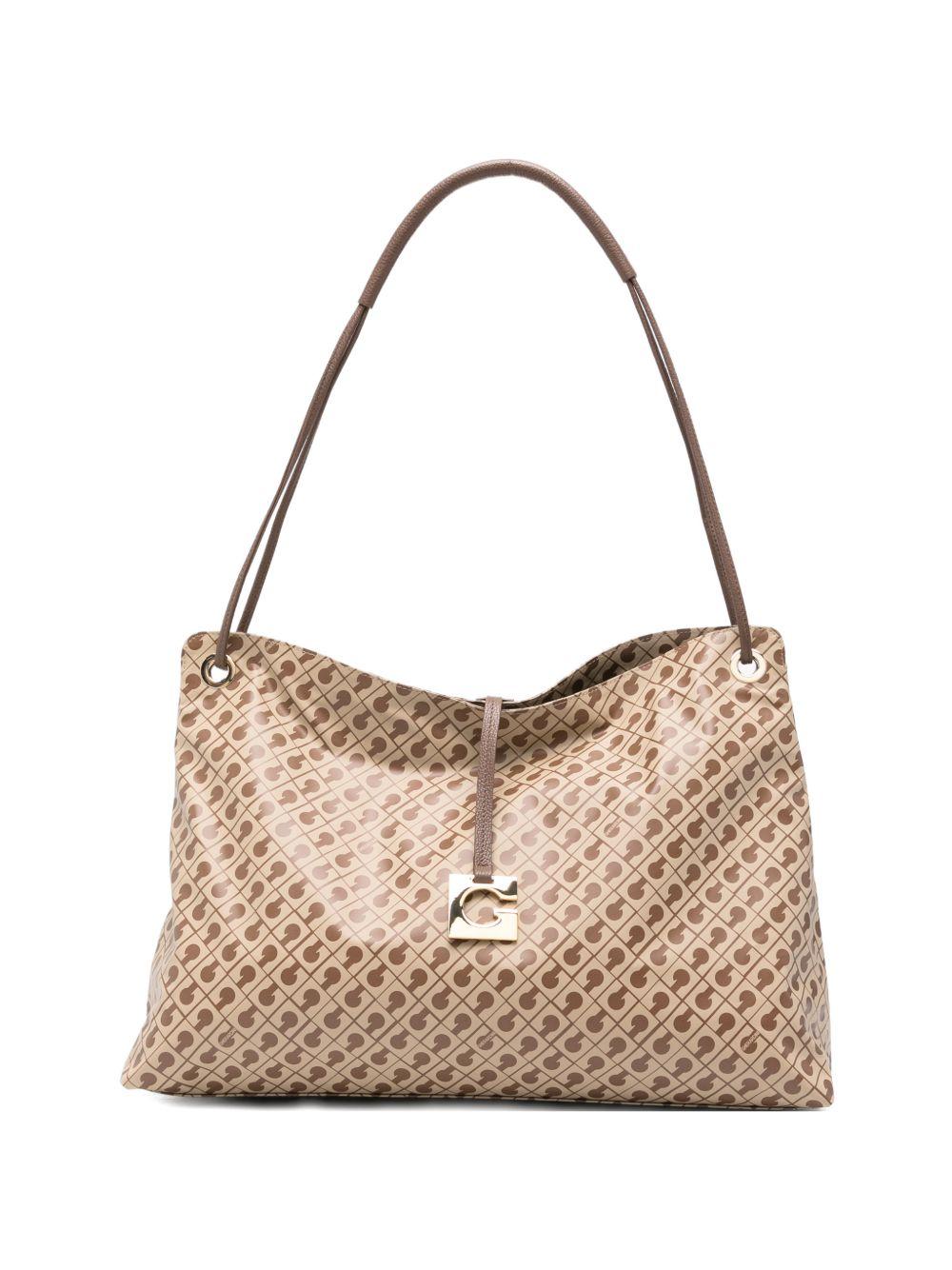 GHERARDINI Borsa a spalla Softy marrone 