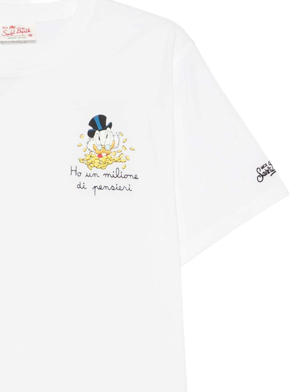 MC2 SAINT BARTH T-shirt bianca Portofino 