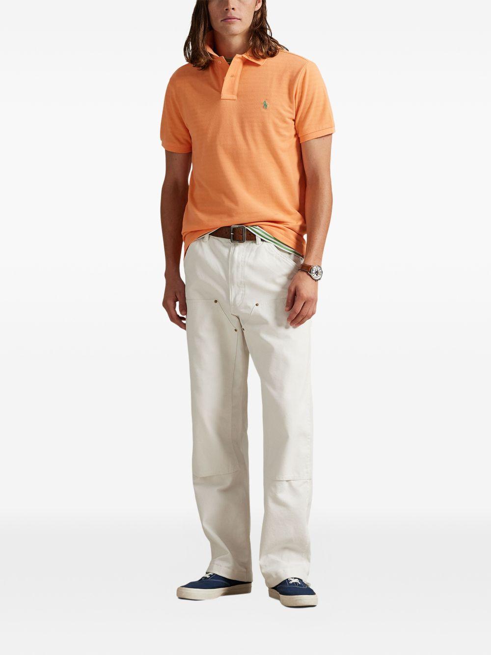 POLO RALPH LAUREN Polo arancione con logo 