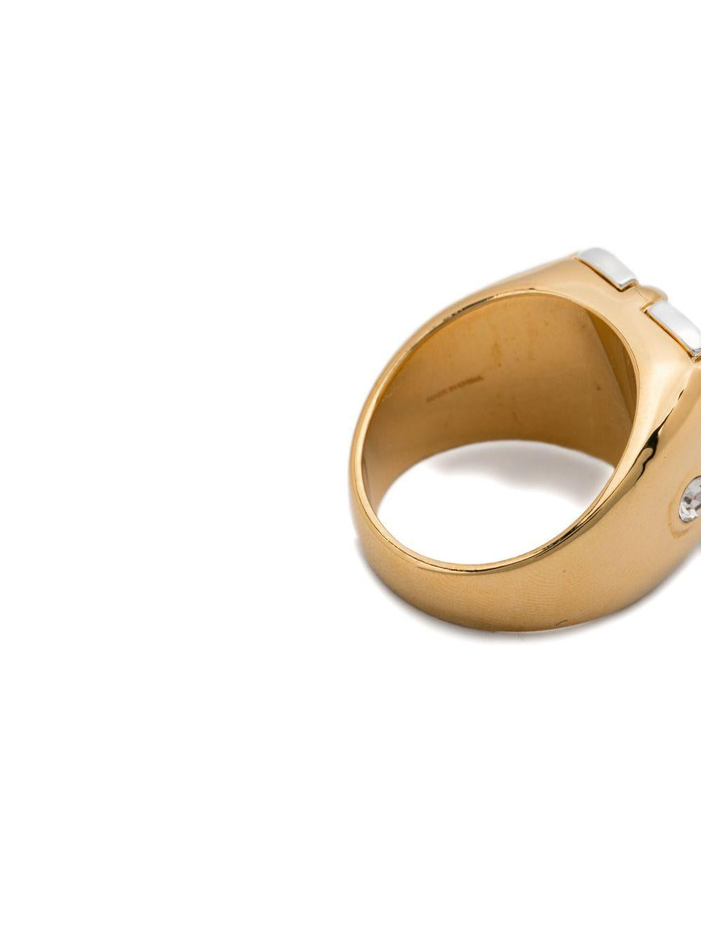 CASABLANCA Anello con logo 