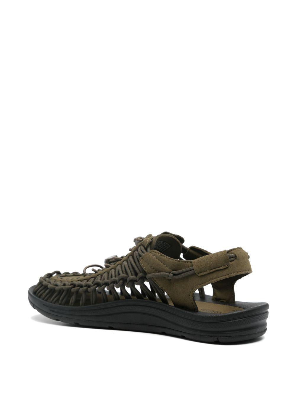 KEEN Sandali Uneek verdi con lacci 