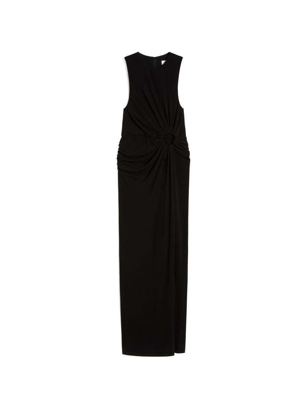 SPORTMAX Abito lungo Saletta nero 