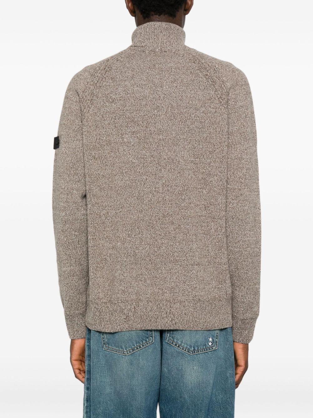 PEUTEREY Maglione a collo alto marrone chiaro 