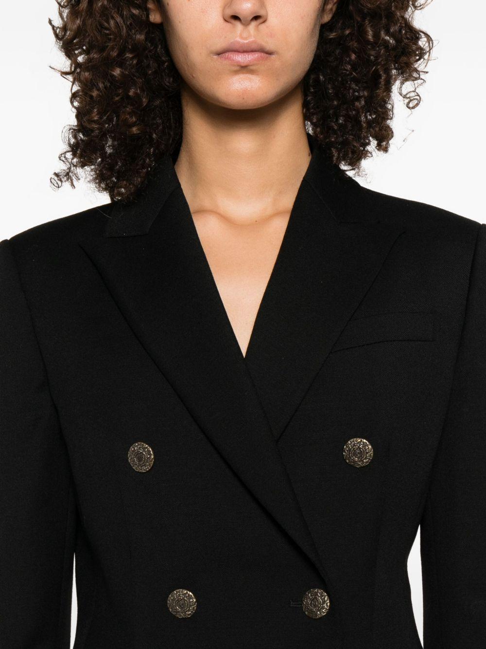 DONDUP Blazer doppiopetto nero 
