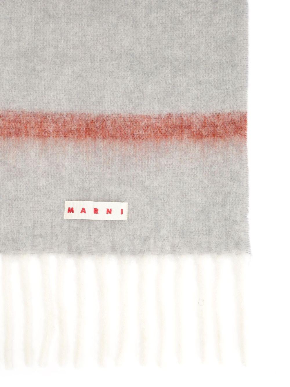 MARNI Sciarpa in alpaca con frange 