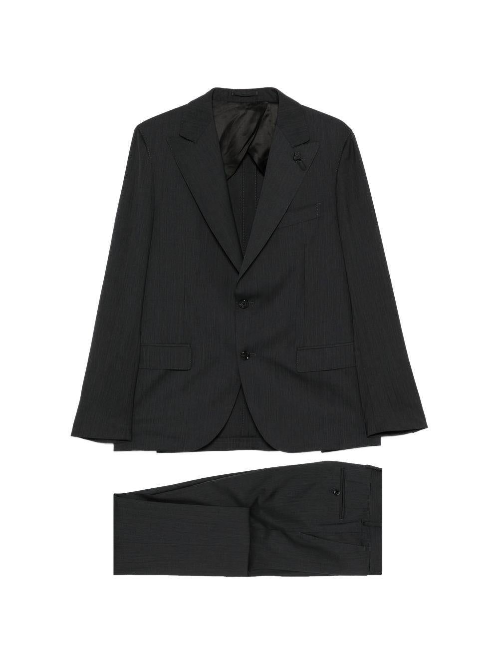 LARDINI Completo elegante nero 