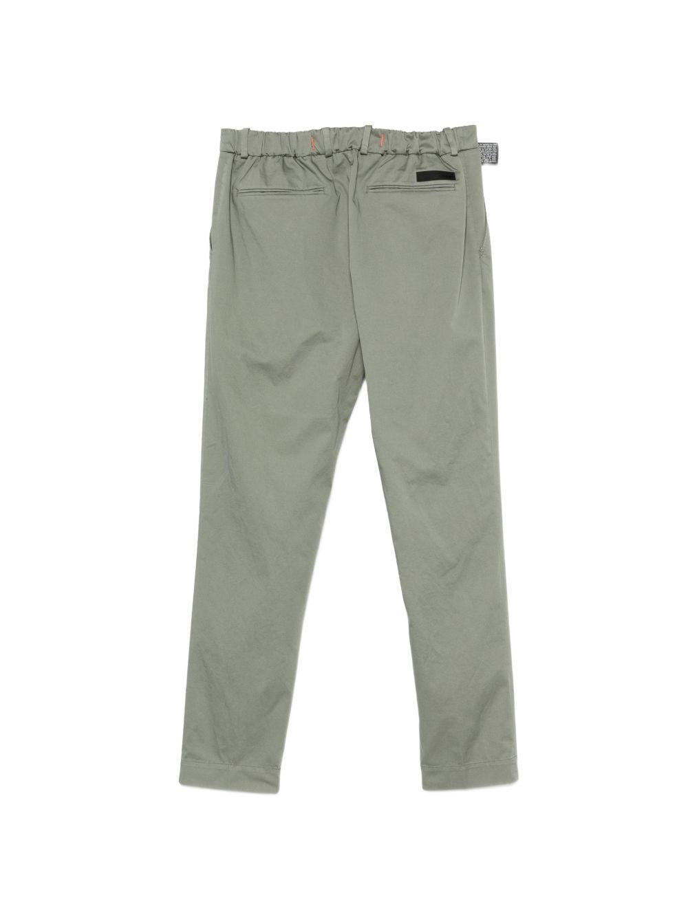 RRD ROBERTO RICCI DESIGNS Pantaloni verde salvia a gamba stretta 