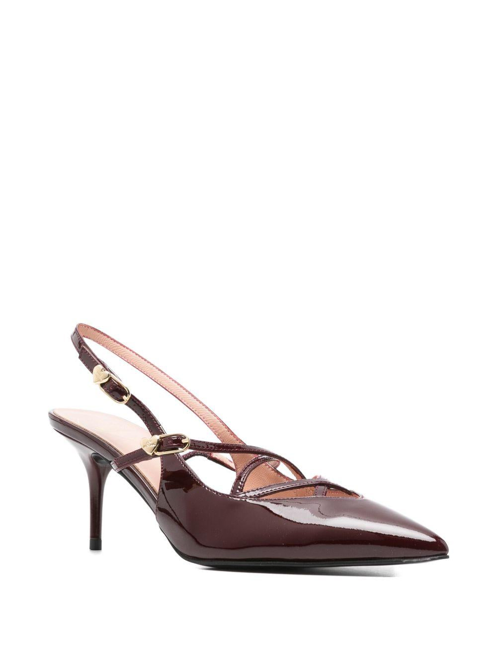 LOVE MOSCHINO Slingback in pelle di vitello 