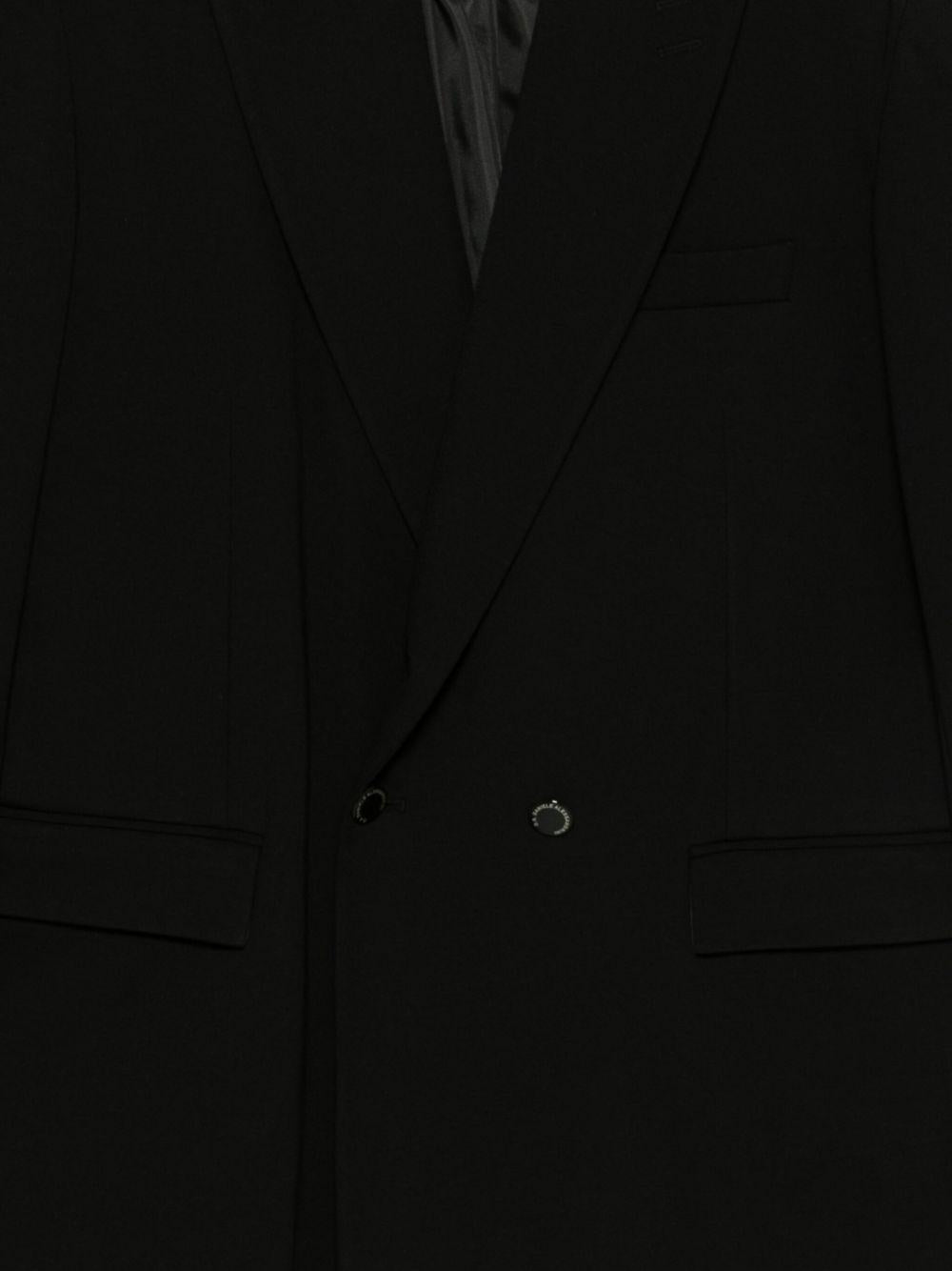 DANIELE ALESSANDRINI Giacca doppio petto nera 