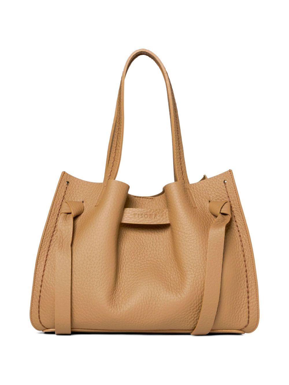 VISONA Borsa shopping Vittoria Tan 