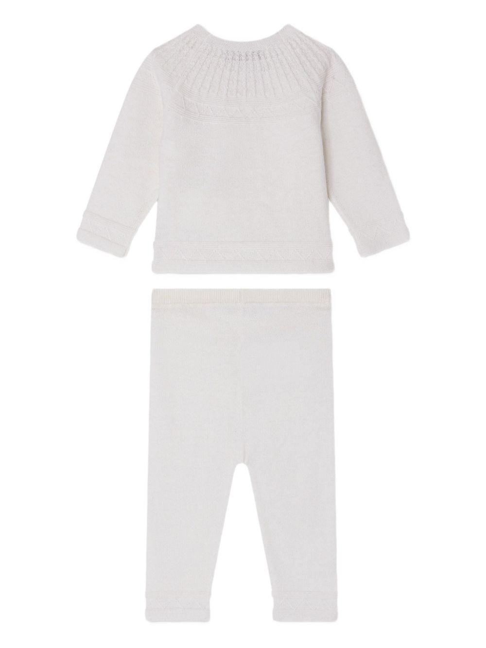 BONPOINT Set neonata 'Jina' in lana misto cashmere 