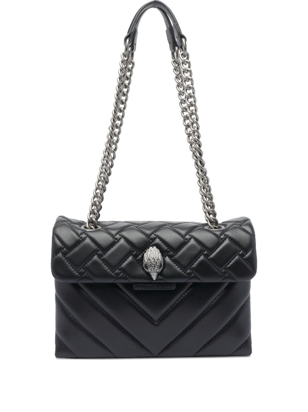 KURT GEIGER Borsa a tracolla Kensington in pelle nera 