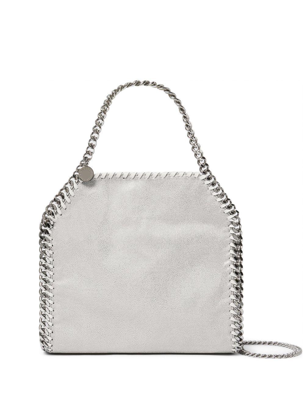 STELLA MCCARTNEY Borsa a tracolla Falabella mini grigia 