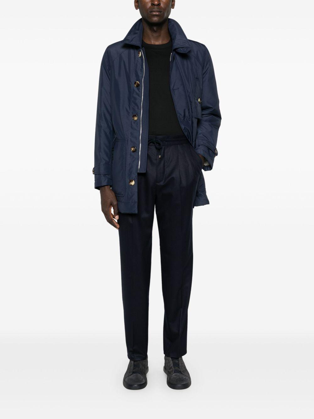 BRUNELLO CUCINELLI T-shirt girocollo in jersey di cotone nero con logo 