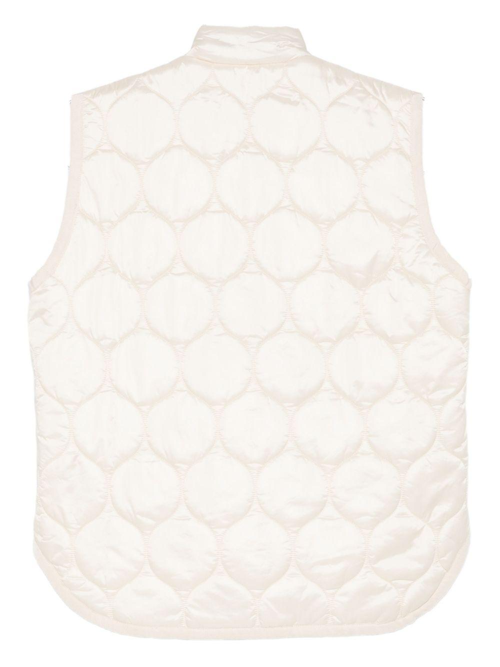 LIUJO Gilet bianco con design trapuntato 