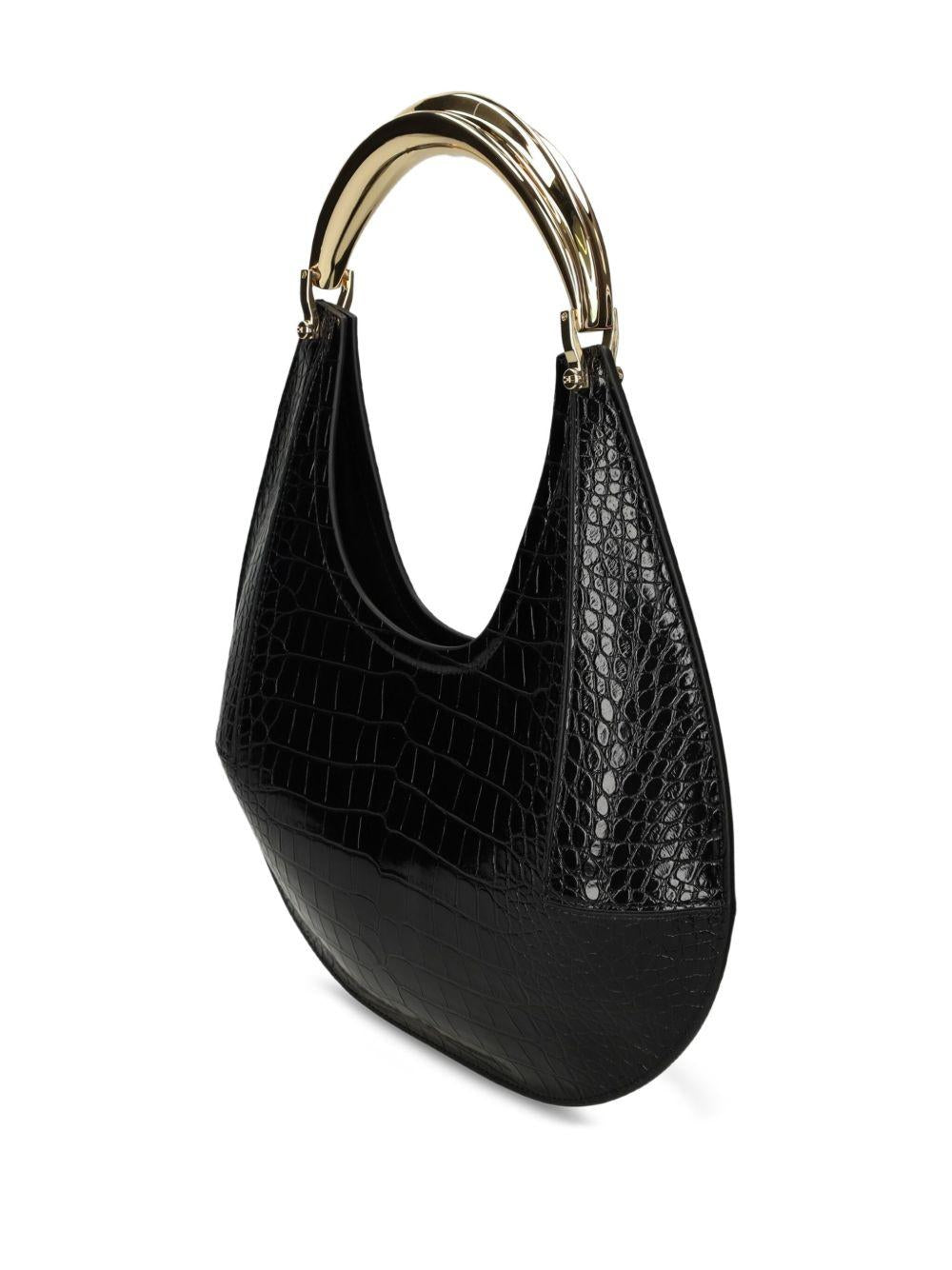 ELISABETTA FRANCHI Borsa hobo media con manico gioiello<BR/> 