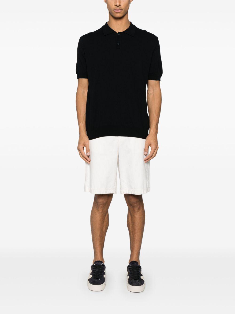 WOOLRICH Polo in cotone blu 