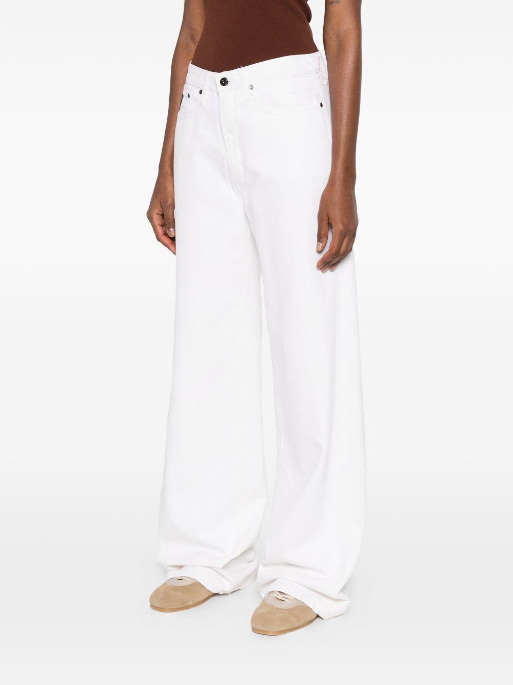 LOIS Jeans Skater Loose in denim di cotone bianco 