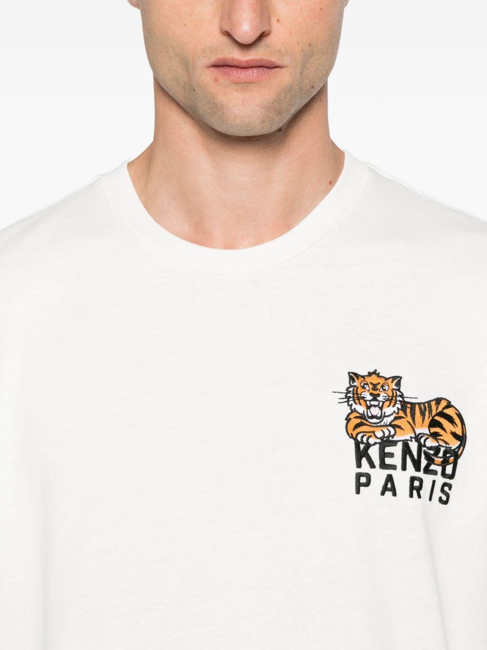 KENZO T-shirt girocollo con logo 