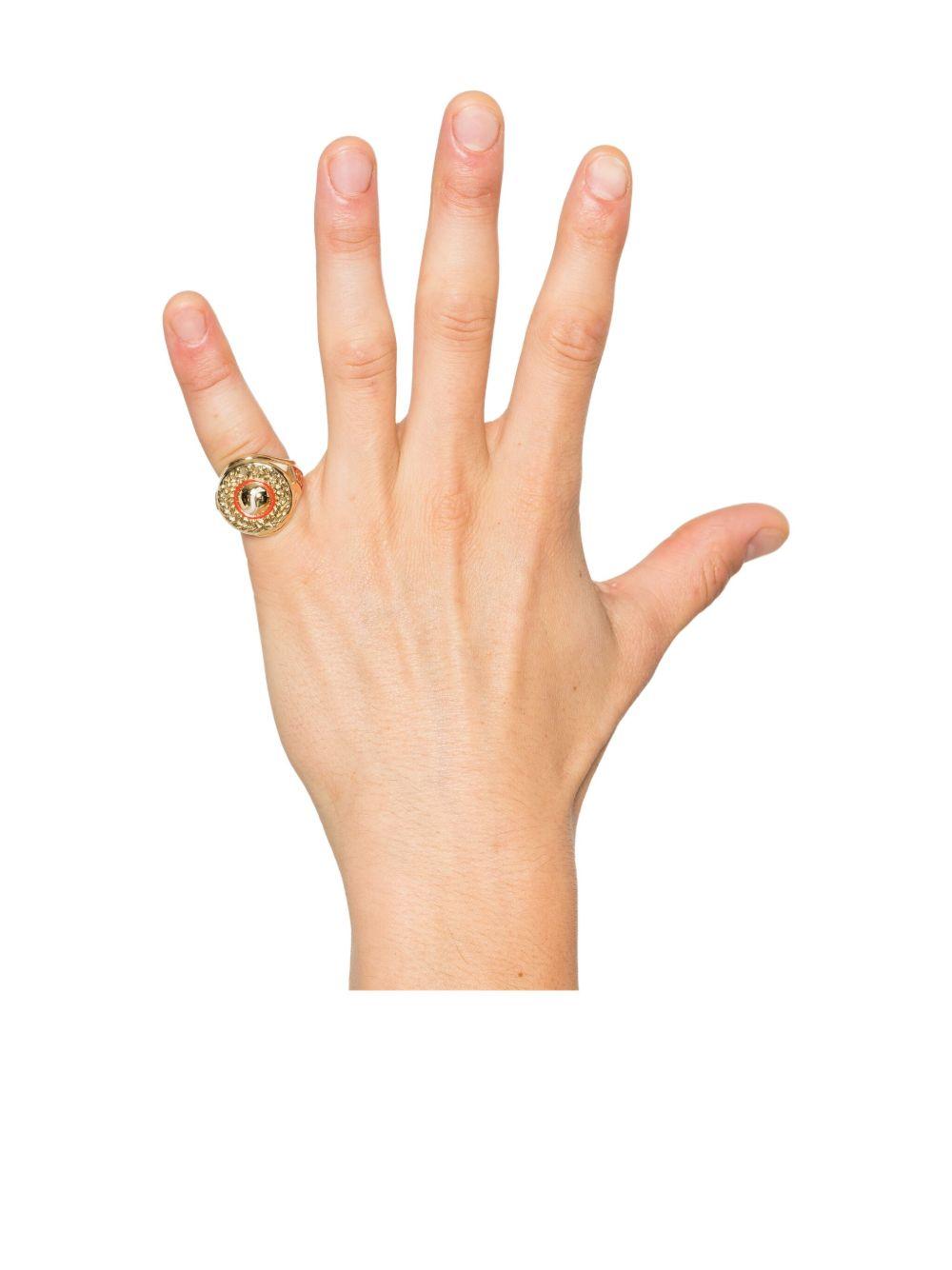 CASABLANCA Anello a sigillo 'Sports Medallion' 