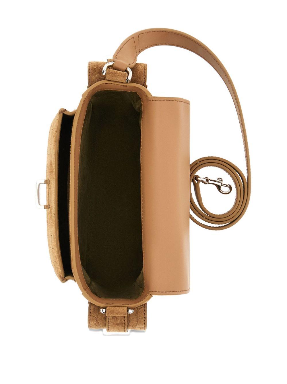 HOGAN Borsa a tracolla Flap S in camoscio 