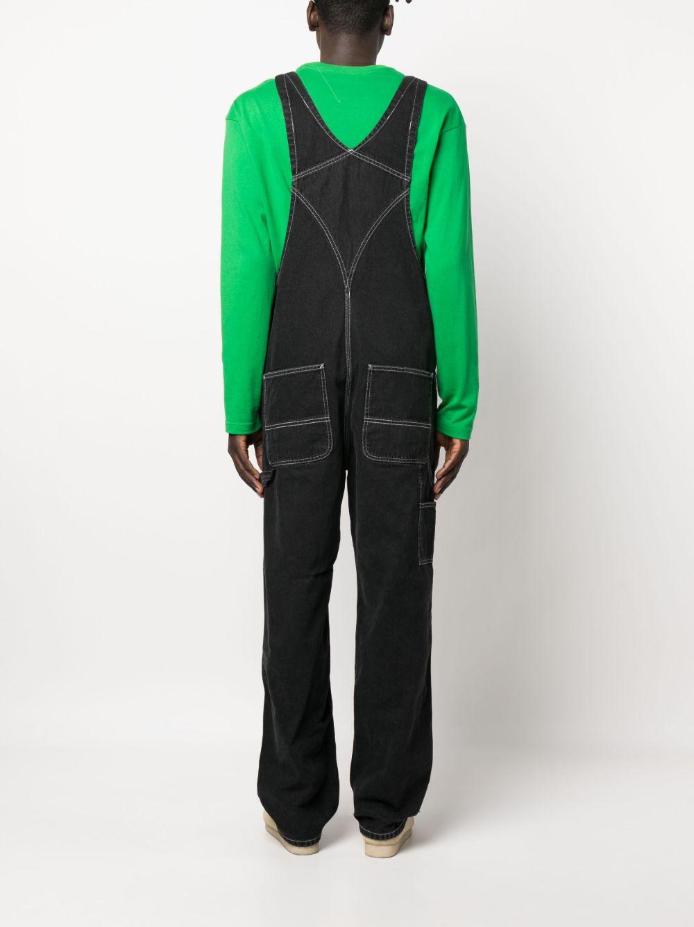 CARHARTT WIP Salopette in denim con bretelle regolabili 