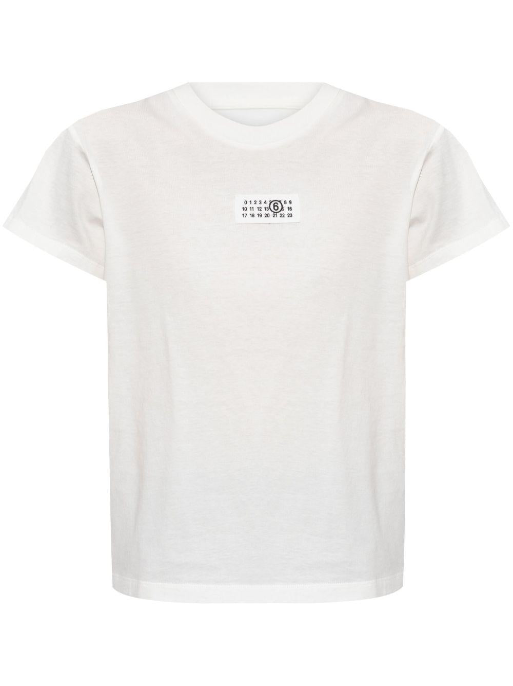MM6 MAISON MARGIELA T-shirt in cotone con logo 