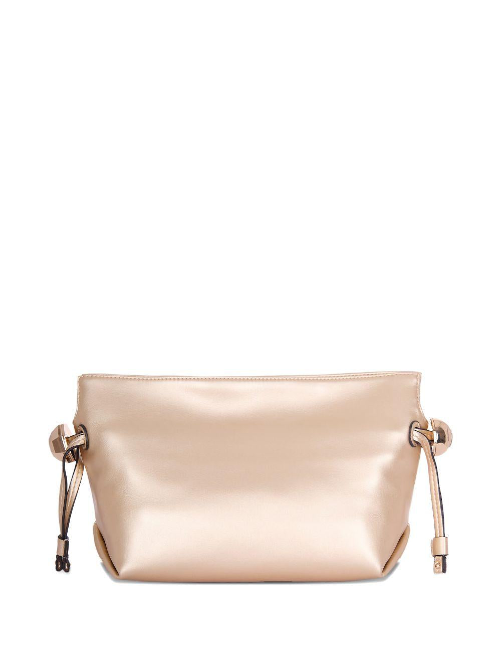LIUJO Borsa a secchiello rosa metallizzato 