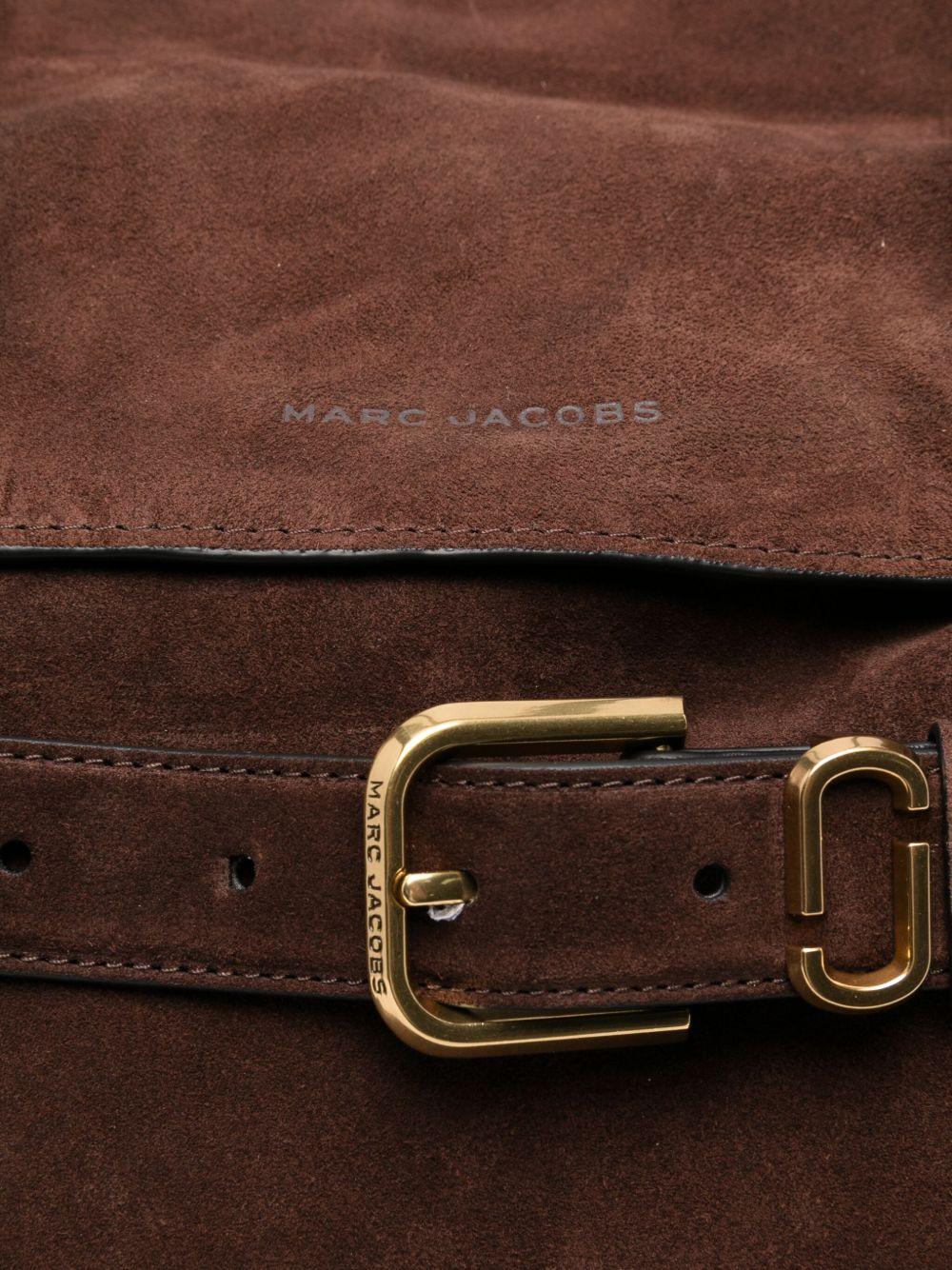 MARC JACOBS Borsa 'The Suede Dakota Tote' in pelle marrone 