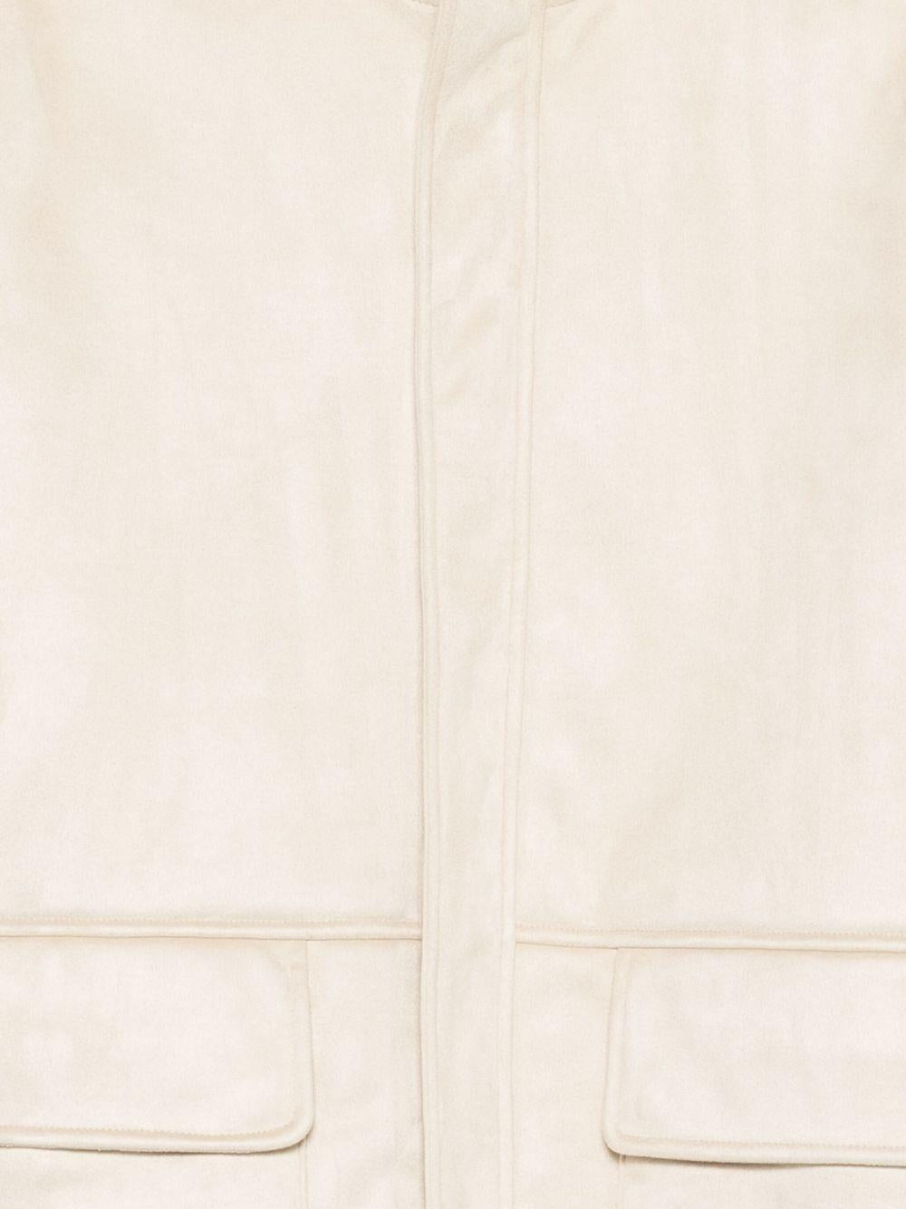 DANIELE ALESSANDRINI Giacca color panna con tasche 