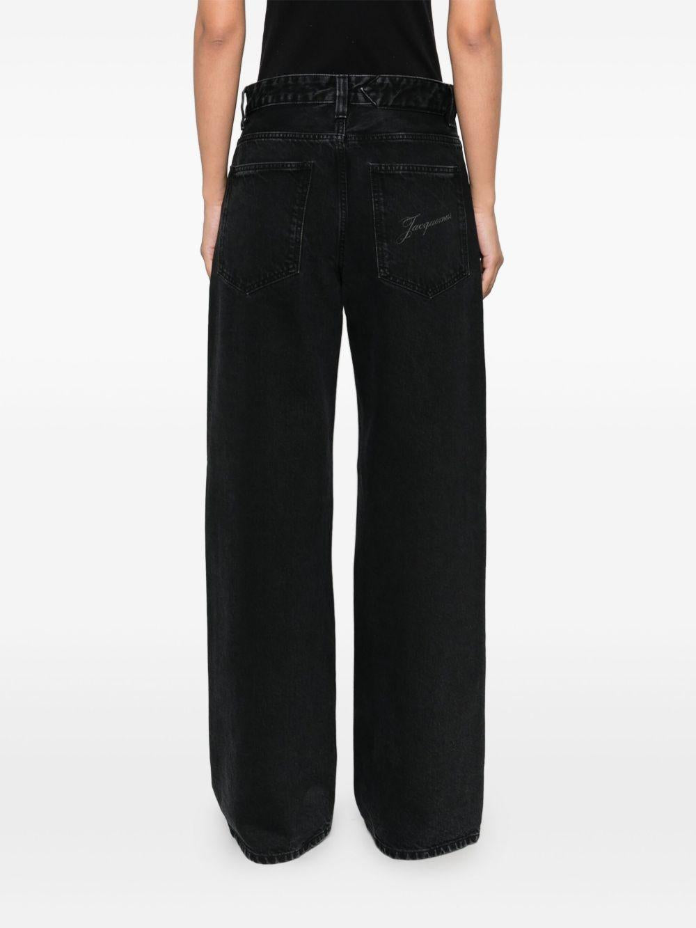 JACQUEMUS Jeans larghi in denim 'de-Nîmes' 