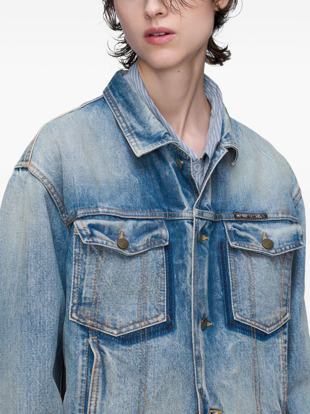 MAISON MARGIELA Giacca in denim azzurro 
