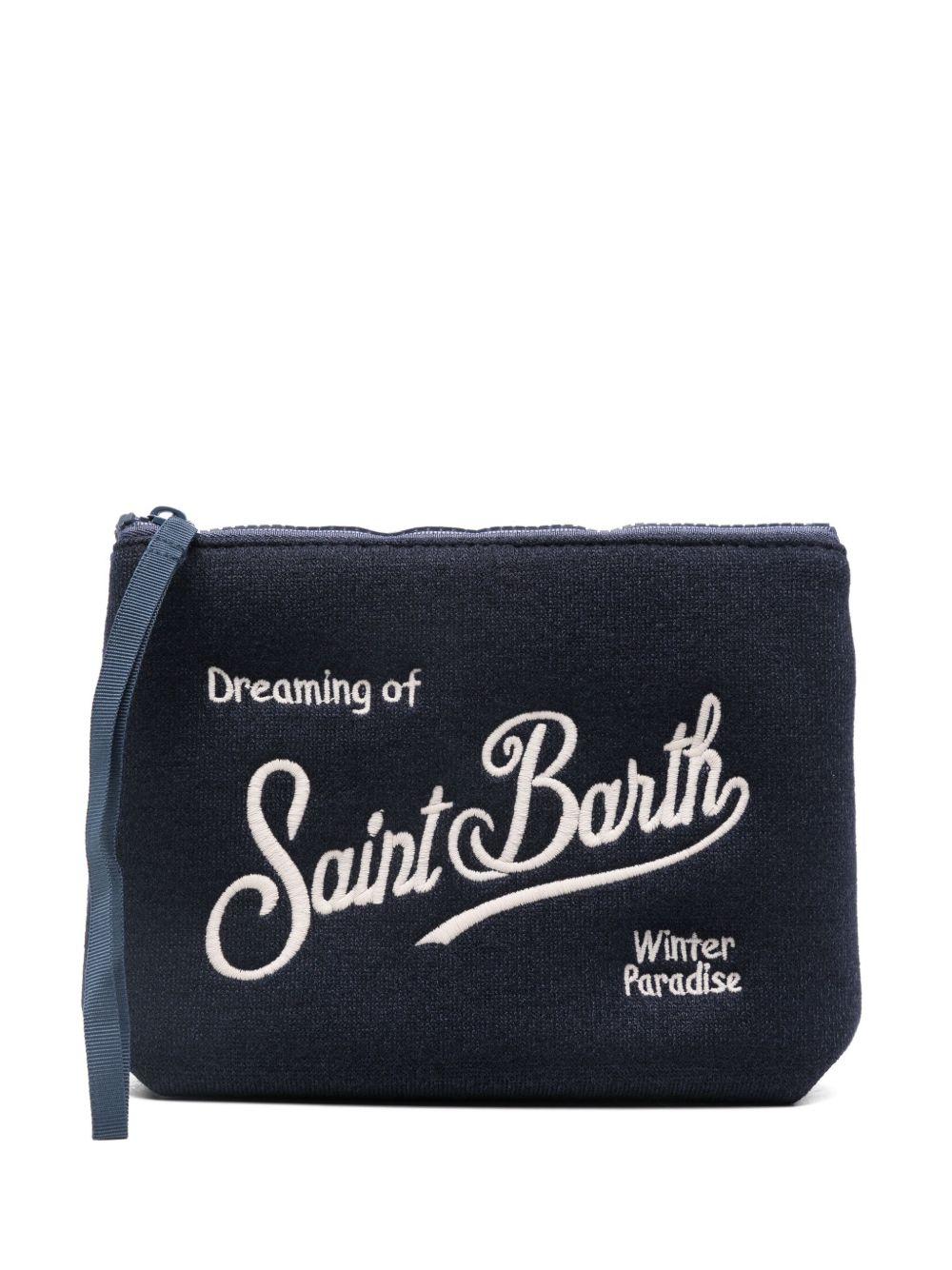 MC2 SAINT BARTH Clutch bag 'Aline Wool' 