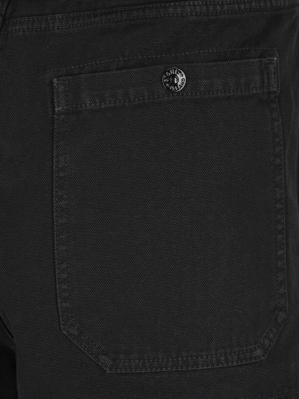 STONE ISLAND Pantaloni con applicazione logo 