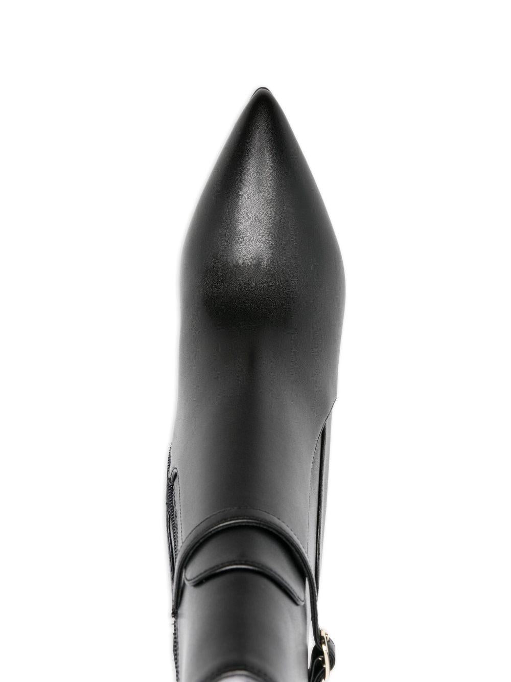 LIUJO Stivaletti neri con tacco 