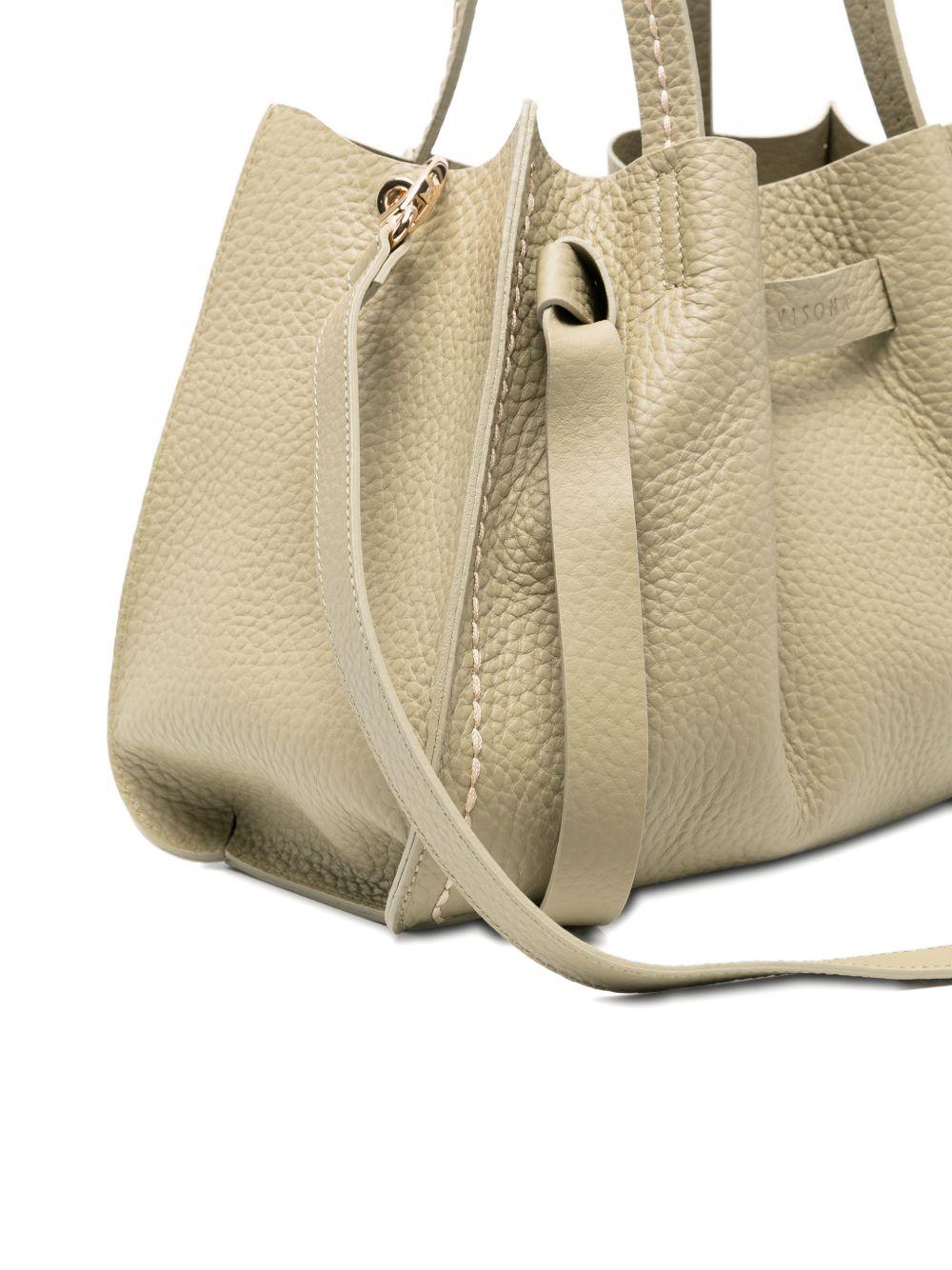 VISONA Borsa shopping Vittoria in pelle 