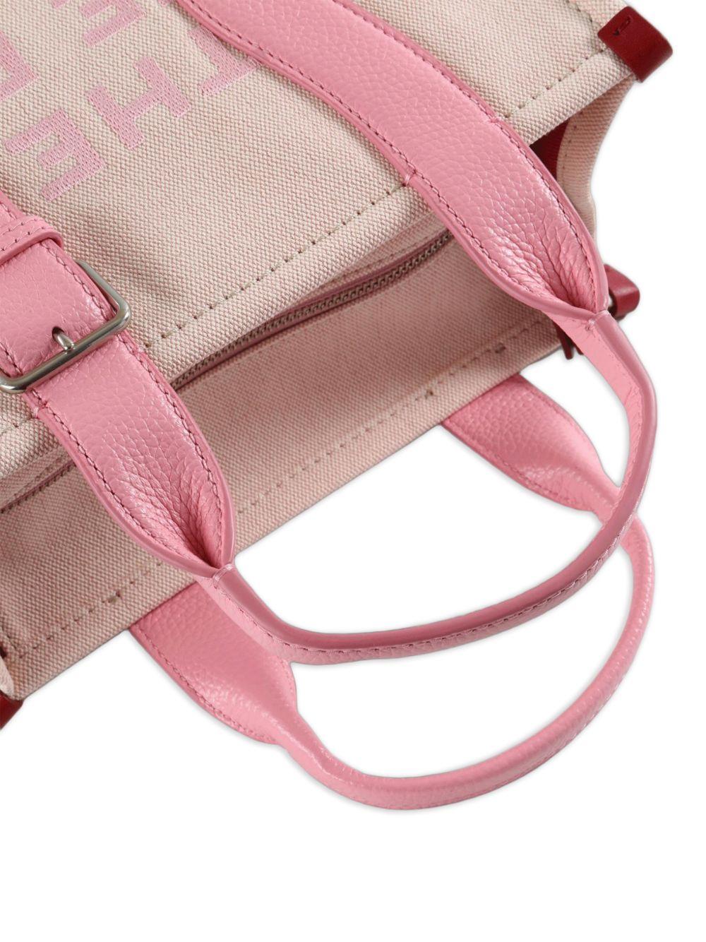 MARC JACOBS Borsa The Small Wavy Canvas rosa 