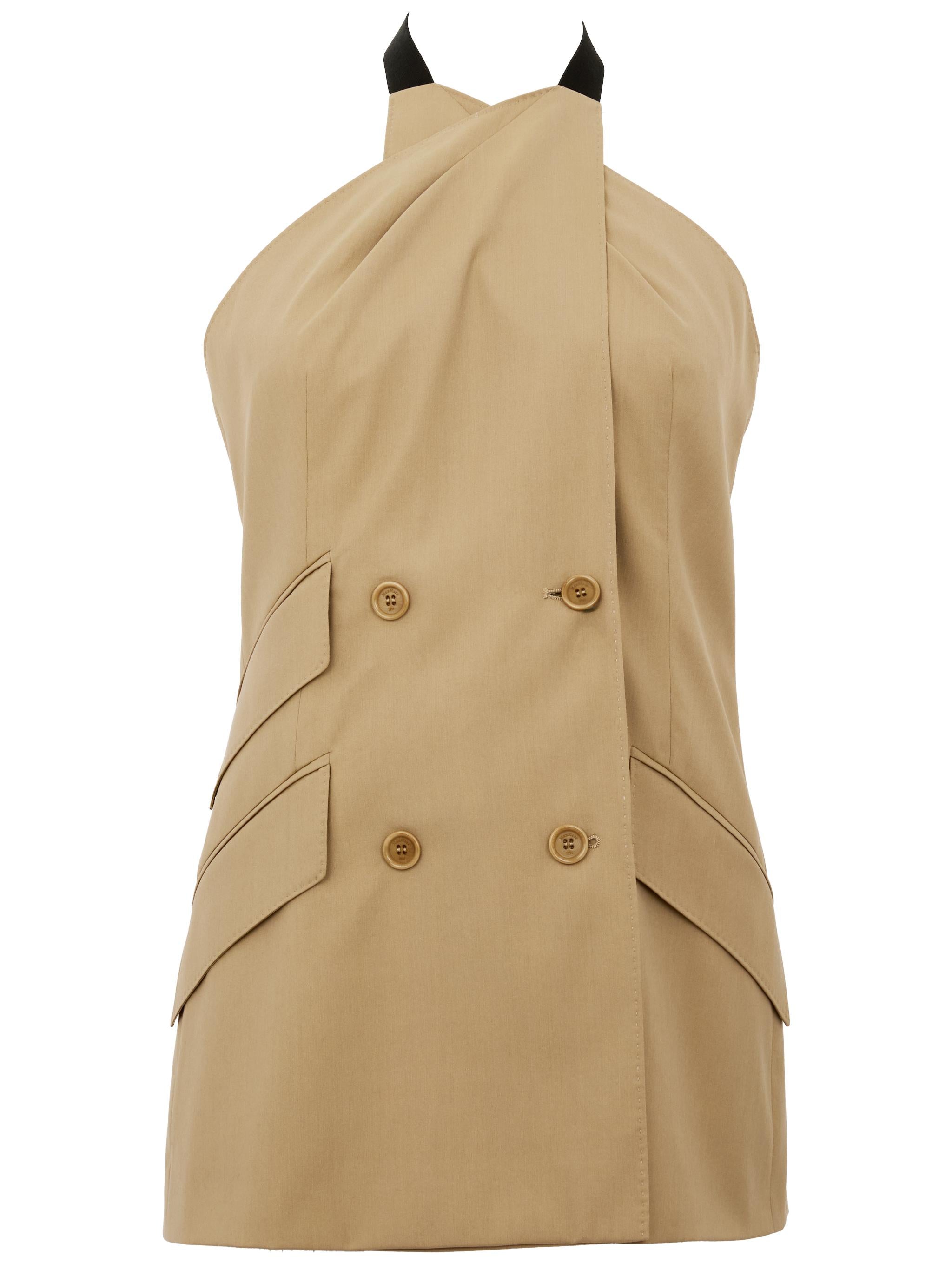 MAX MARA Gilet doppiopetto Nuraghe beige 