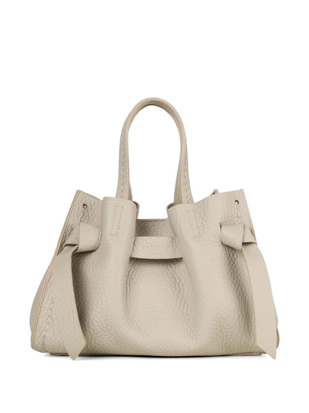 VISONA Borsa tote Vittoria piccola beige 