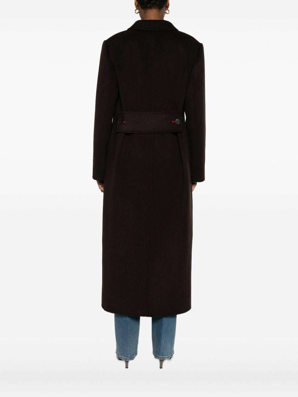 VICTORIA BECKHAM Cappotto lungo doppiopetto 