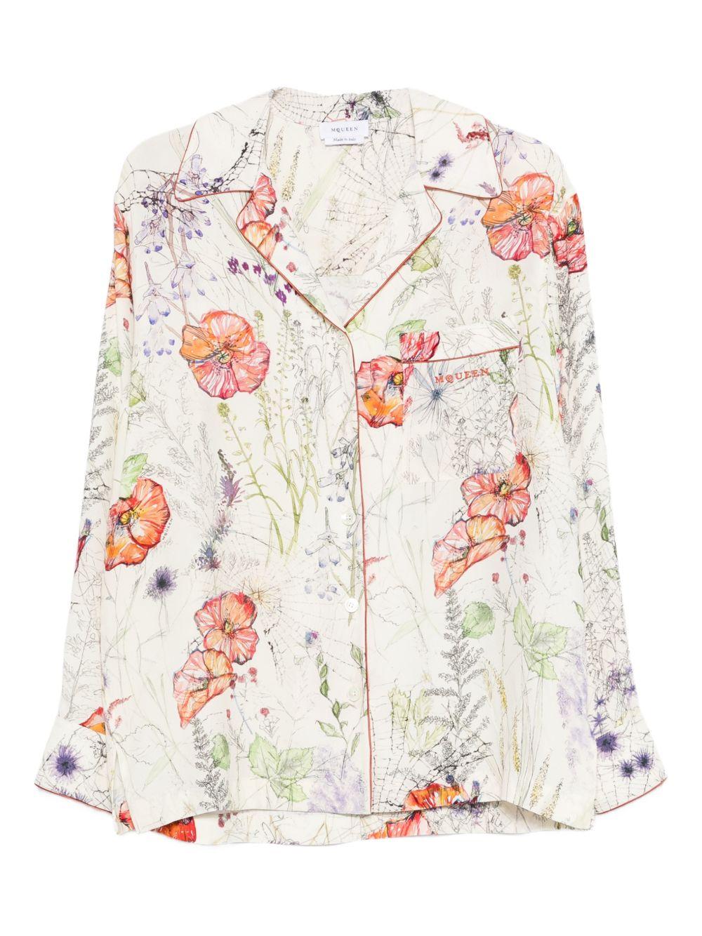 ALEXANDER McQUEEN Camicia fantasia 