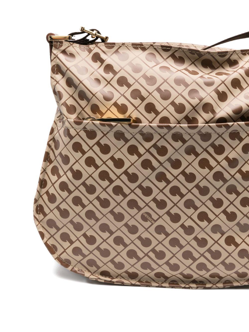 GHERARDINI Borsa a spalla Softy Excalibur monogram 