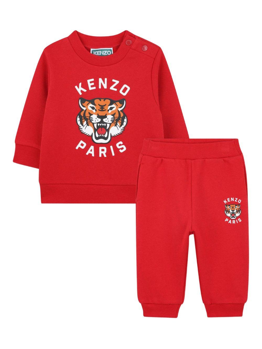 KENZO Tuta due pezzi in cotone 