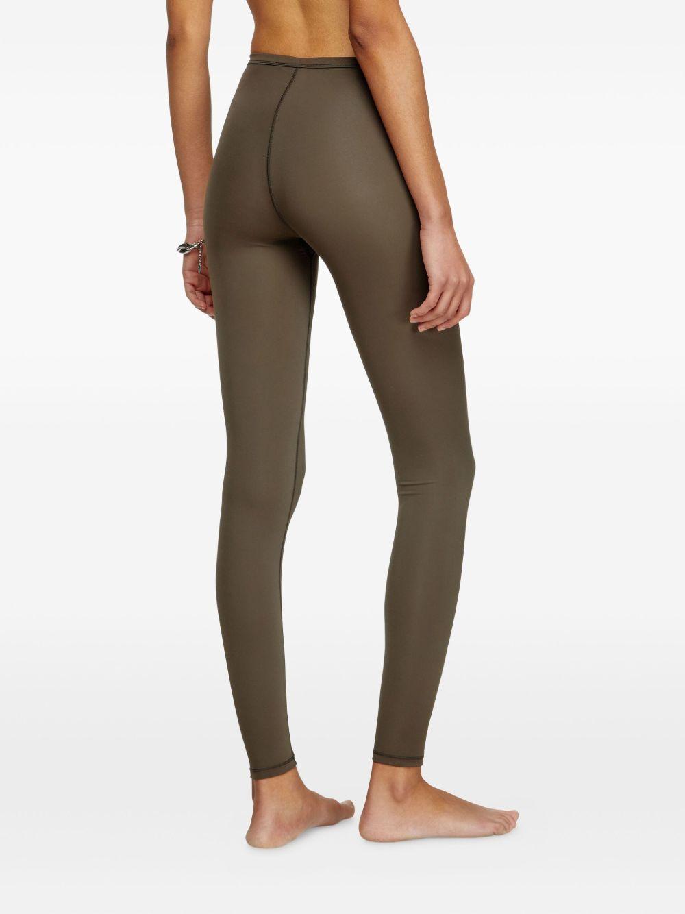 DIESEL Leggings 'Mina-Utlt' verde oliva 