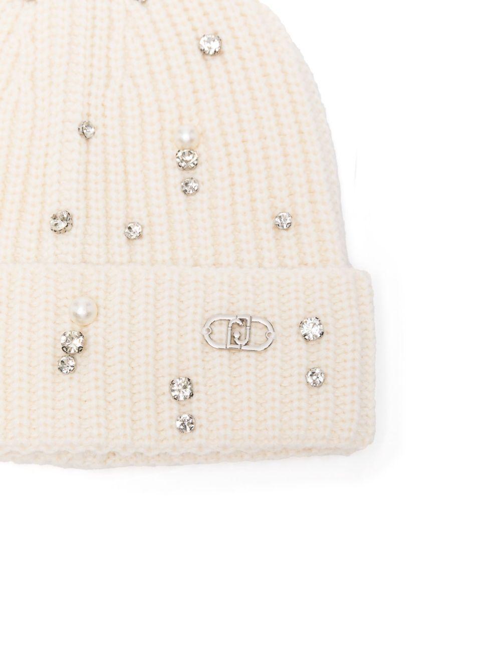 LIUJO Berretto con applicazioni e logo 